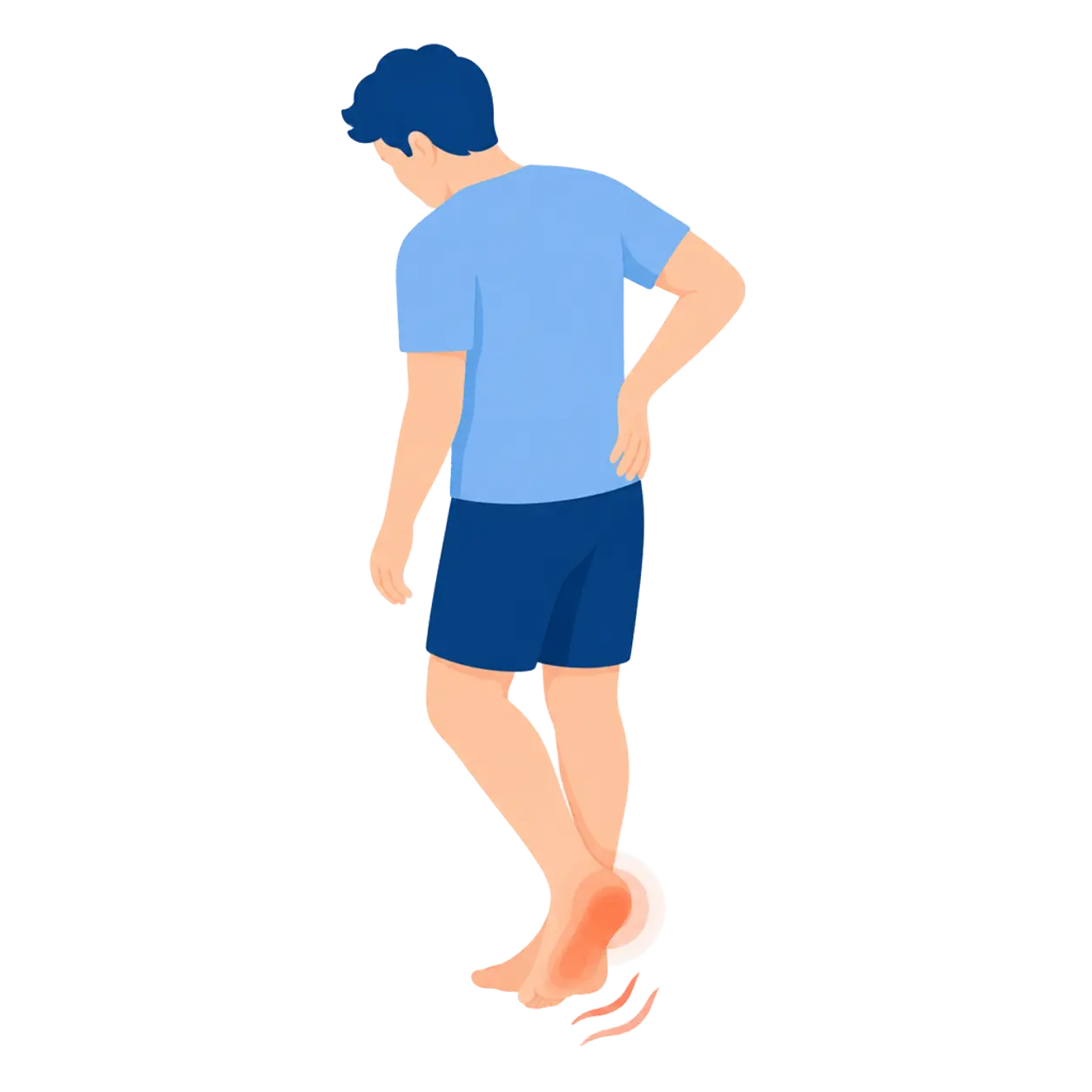 Ícono de fascitis plantar