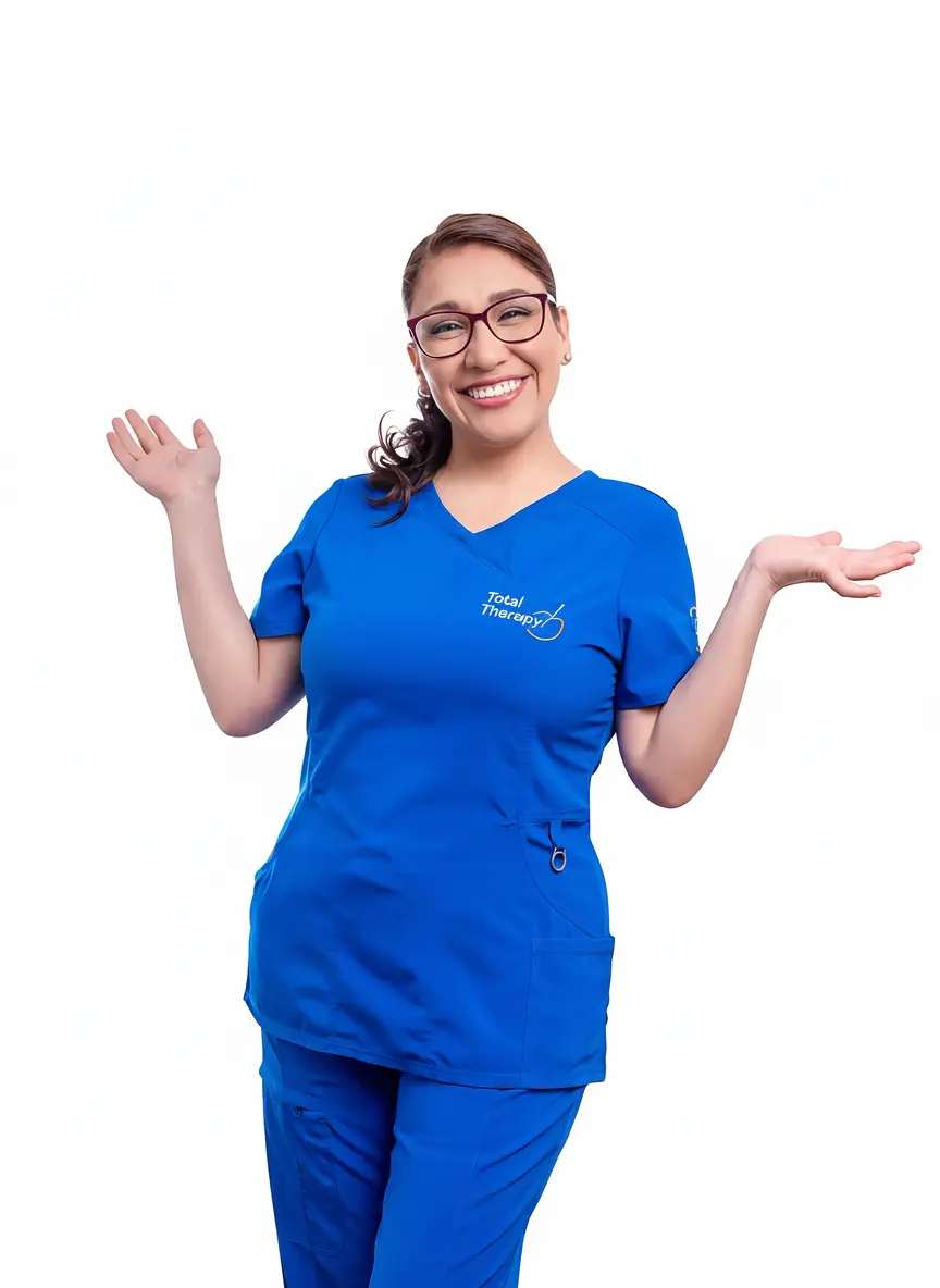 Mg. Chantal Paucar, fisioterapeuta de Total Therapy